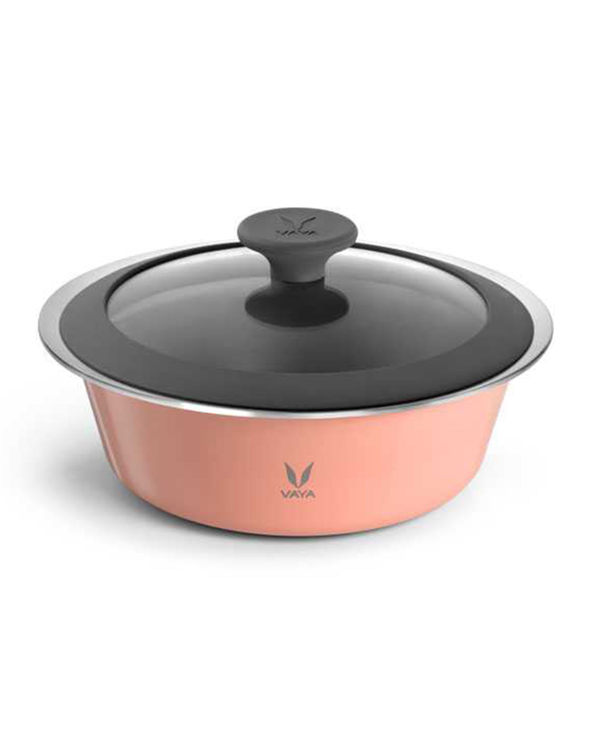 Vaya HauteCase - 50.7 fl.oz - Sandy Coral - with Glass Lid