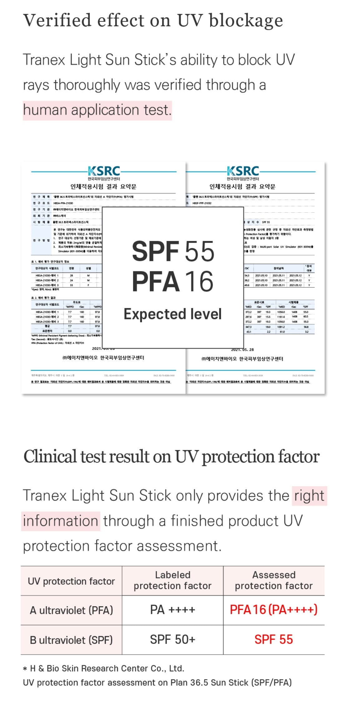 [ TRANEX ] Sun Sticks 20g