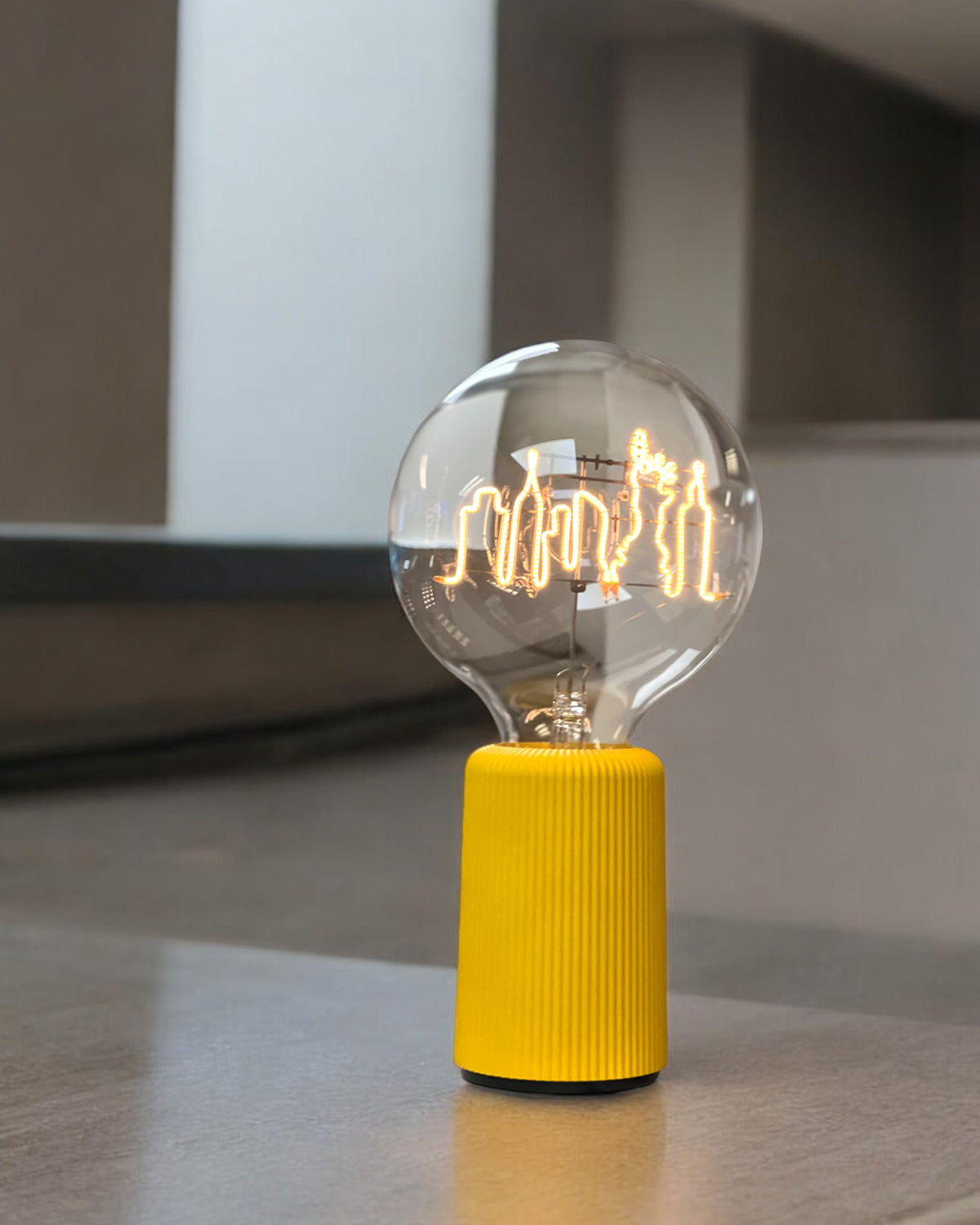 Bulb NEW YORK SKYLINE  Amber