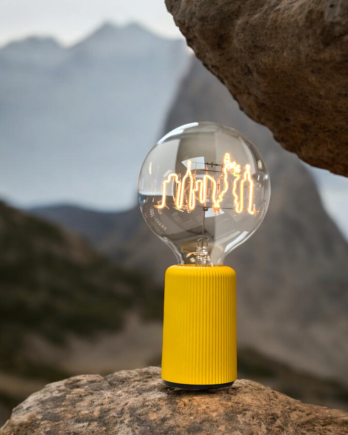 Bulb NEW YORK SKYLINE  Amber