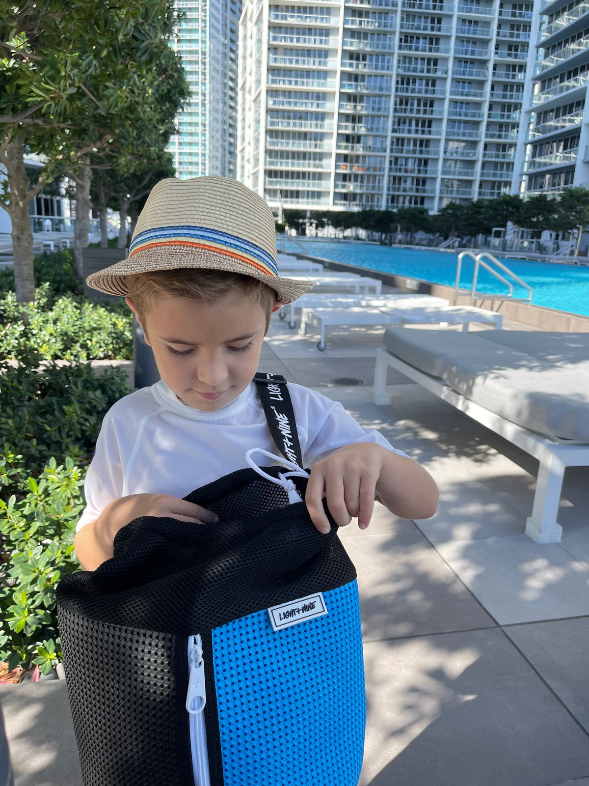 Sophy Sling Backpack Electric Blue