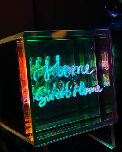 MITBOX HOME SWEET HOME - MULTI COLOUR - ACRYLIC - RECHARGEABLE