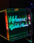 MITBOX HOME SWEET HOME - MULTI COLOUR - ACRYLIC - RECHARGEABLE