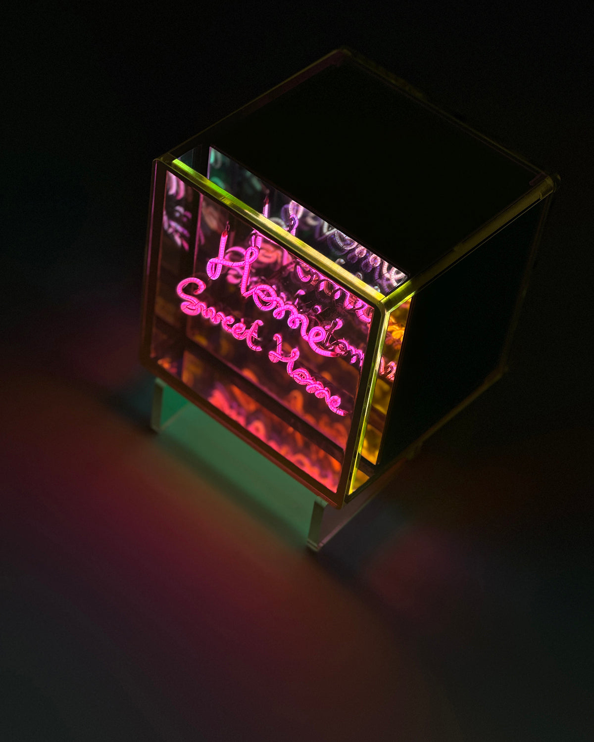 MITBOX HOME SWEET HOME - MULTI COLOUR - ACRYLIC - RECHARGEABLE