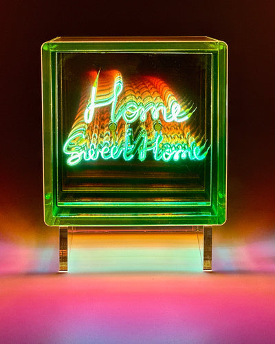 MITBOX HOME SWEET HOME - MULTI COLOUR - ACRYLIC - RECHARGEABLE