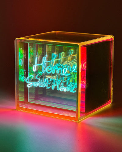 MITBOX HOME SWEET HOME - MULTI COLOUR - ACRYLIC - RECHARGEABLE