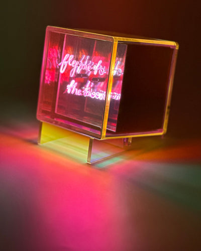 MITBOX FLY ME TO THE MOON - MULTI COLOUR - ACRYLIC - RECHARGEABLE