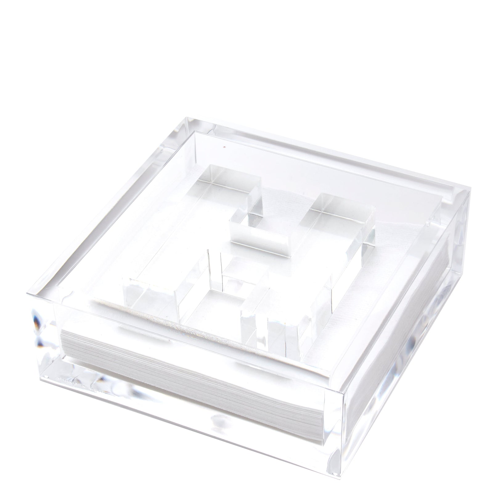 Tara Wilson Designs Weight CLEAR H  3.5" x 3.5"