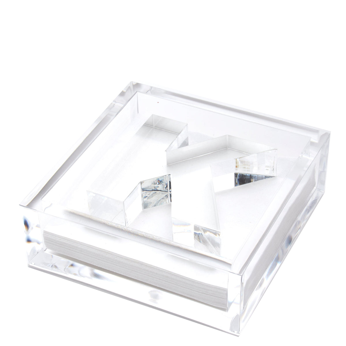 Tara Wilson Designs Weight CLEAR K  3.5" x 3.5"