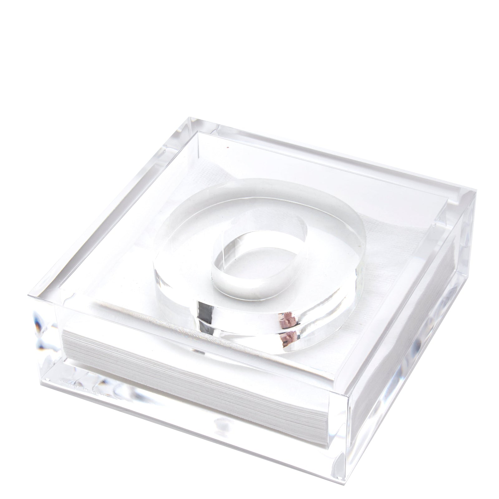 Tara Wilson Designs Weight CLEAR O  3.5" x 3.5"