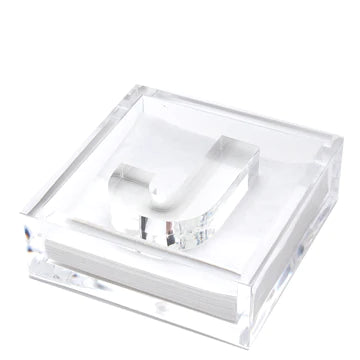 Tara Wilson Designs Cocktail Napkin Holder Base Plus Weight J 6" x 6"