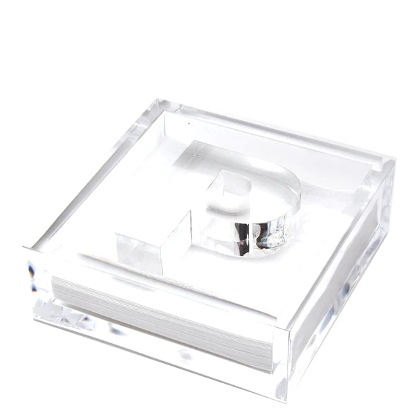 Tara Wilson Designs Cocktail Napkin Holder Base plus Weight P 6" x 6"