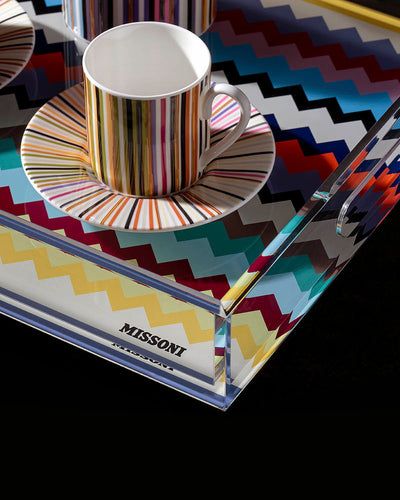 Missoni Home Tray RIVERBERO VASSOIO MULTICOLOR Large 12 x 18 in