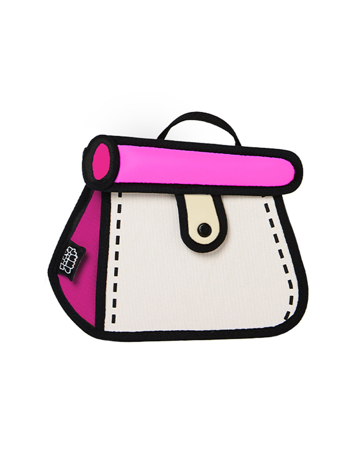 JumpFromPaper 2D Shoulder Bag CAKE  Bubblegum Pink
