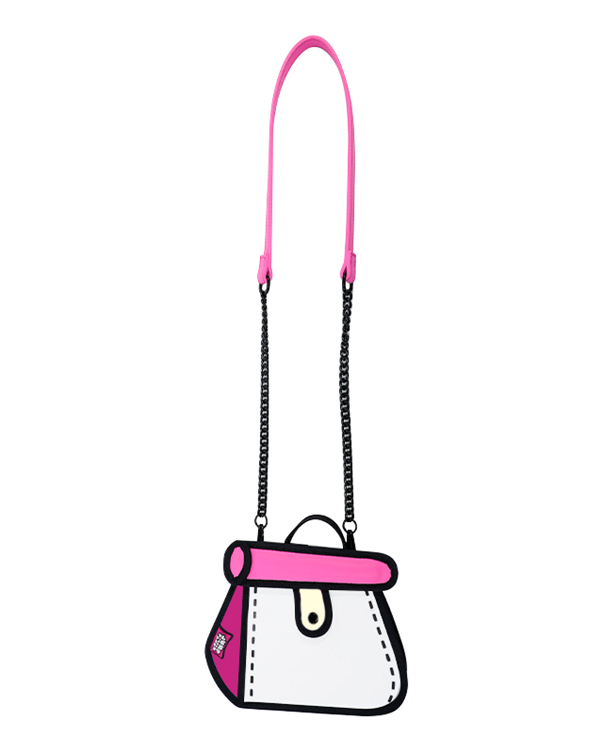JumpFromPaper 2D Shoulder Bag CAKE  Bubblegum Pink