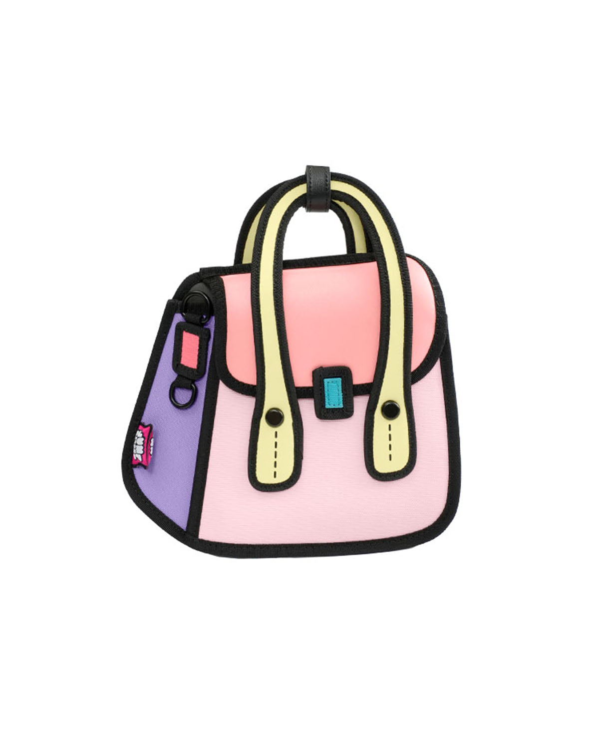 Jump From Paper 2D Shoulder Bag JUNIOR OWL Pink - Toytoise