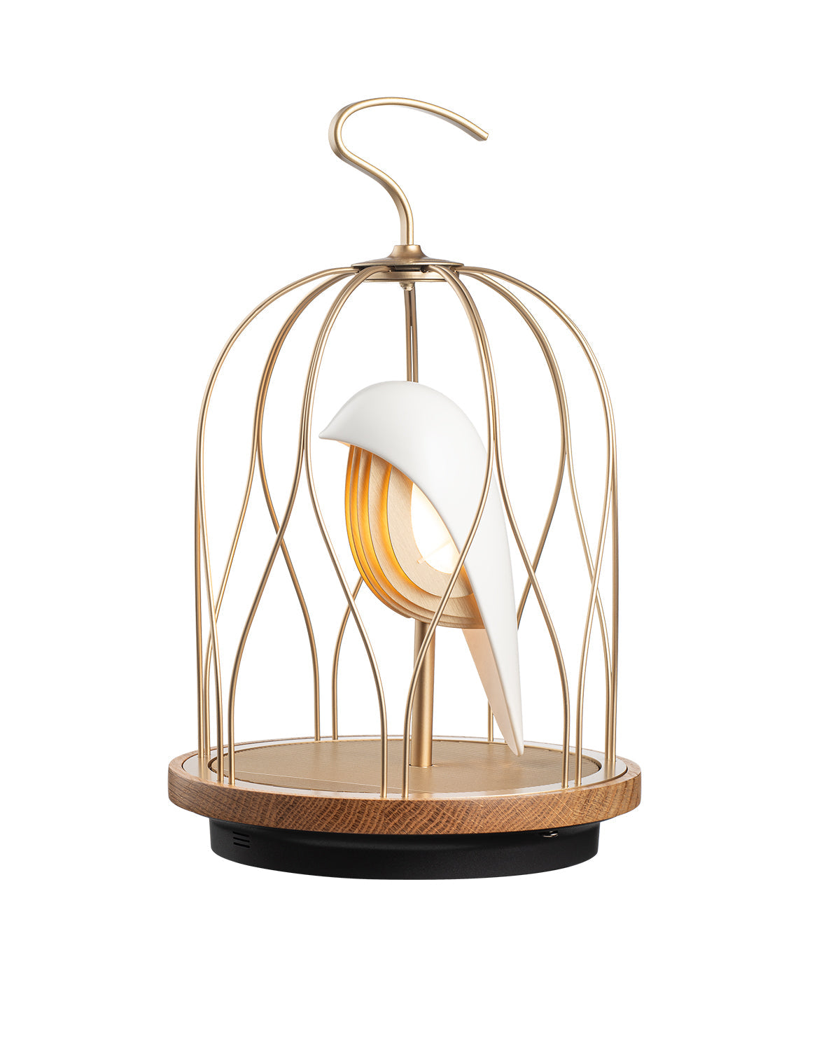 Bluetooth Speaker + Light JINGOO IVORY WHITE