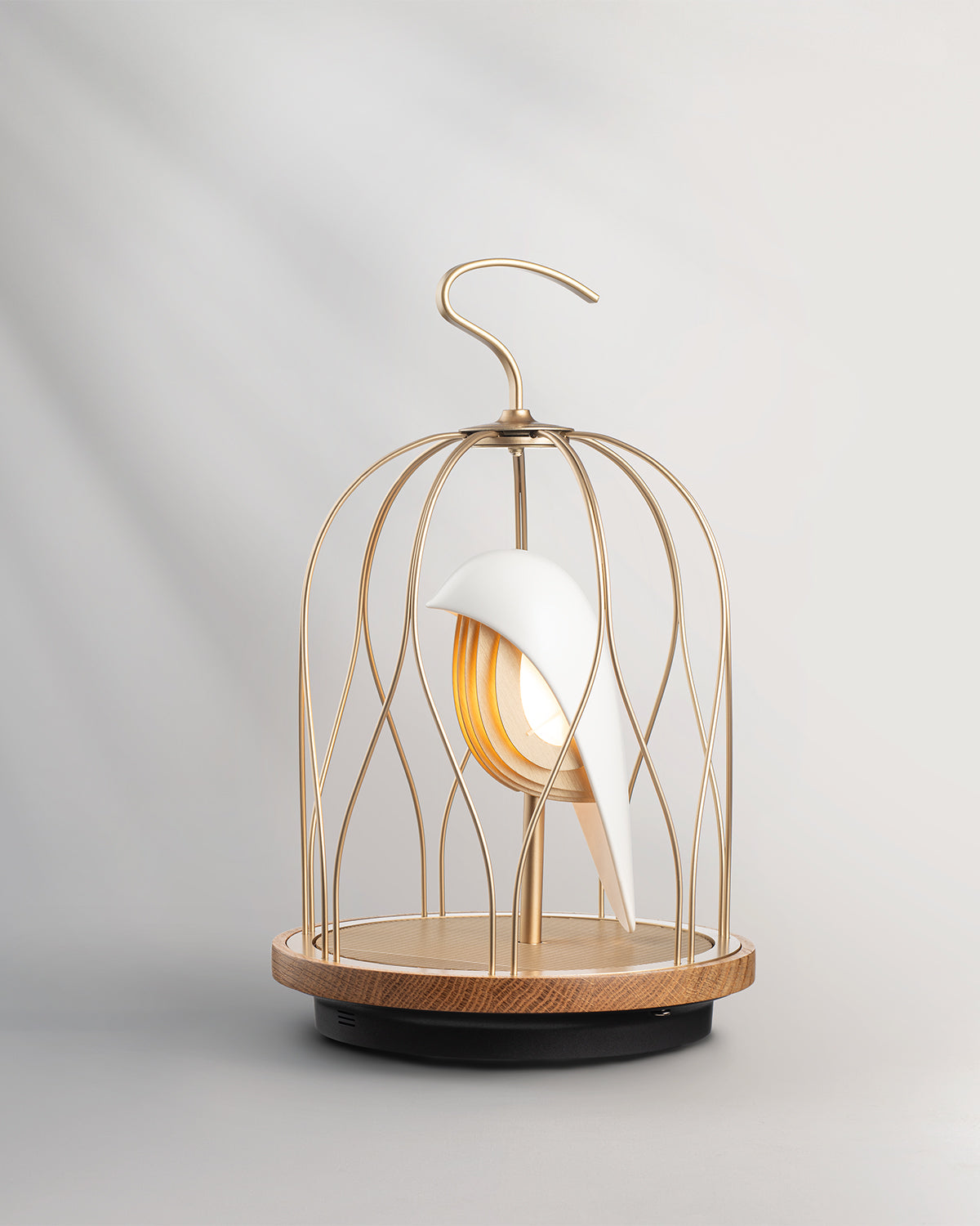 Bluetooth Speaker + Light JINGOO Ivory White