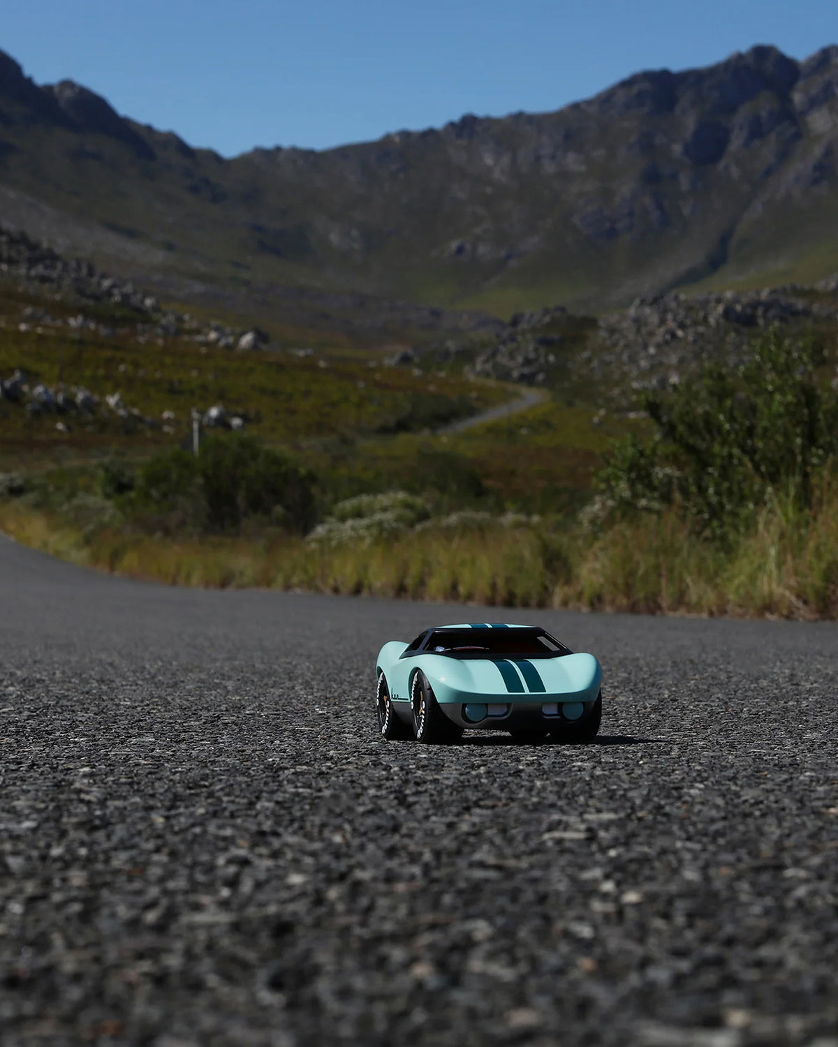 Car Mini KEN PARTON Mint Blue 7in