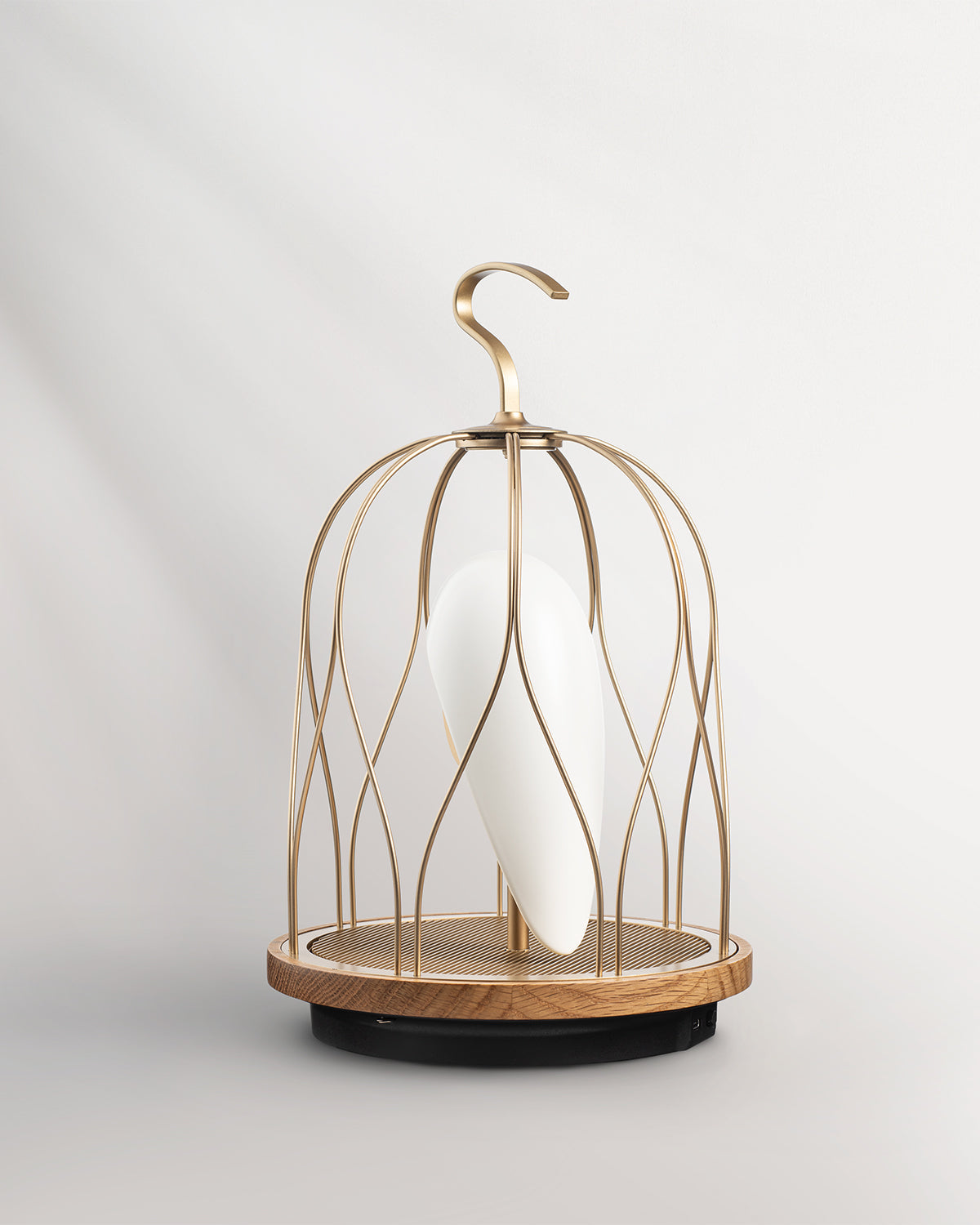 Bluetooth Speaker + Light JINGOO Ivory White