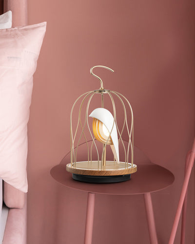 Bluetooth Speaker + Light JINGOO IVORY WHITE