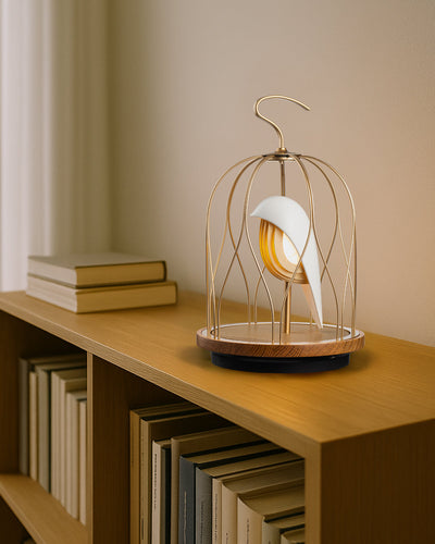 Bluetooth Speaker + Light JINGOO IVORY WHITE