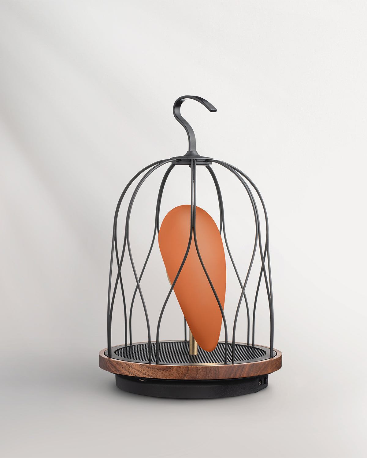 Bluetooth Speaker + Light JINGOO PAPAYA ORANGE