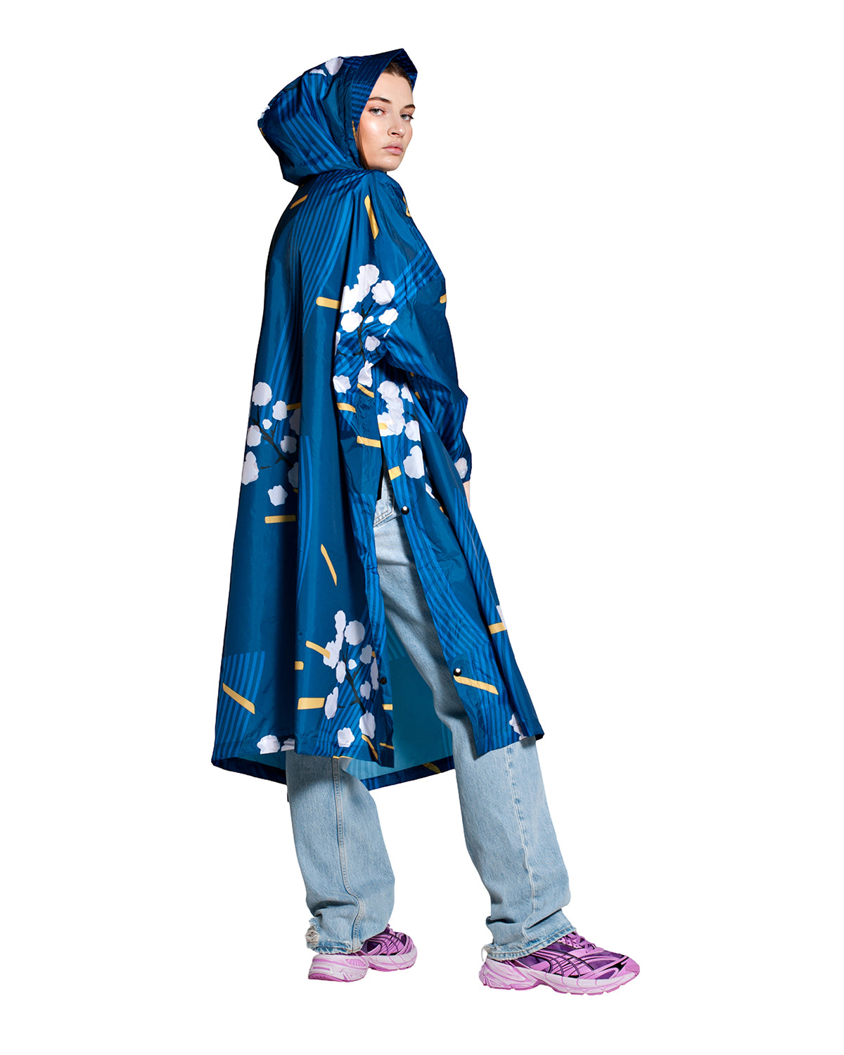Rain Poncho Flora