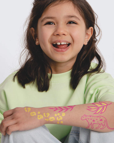 Nailmatic Tattoo Pen Set for Kids JUNGLE