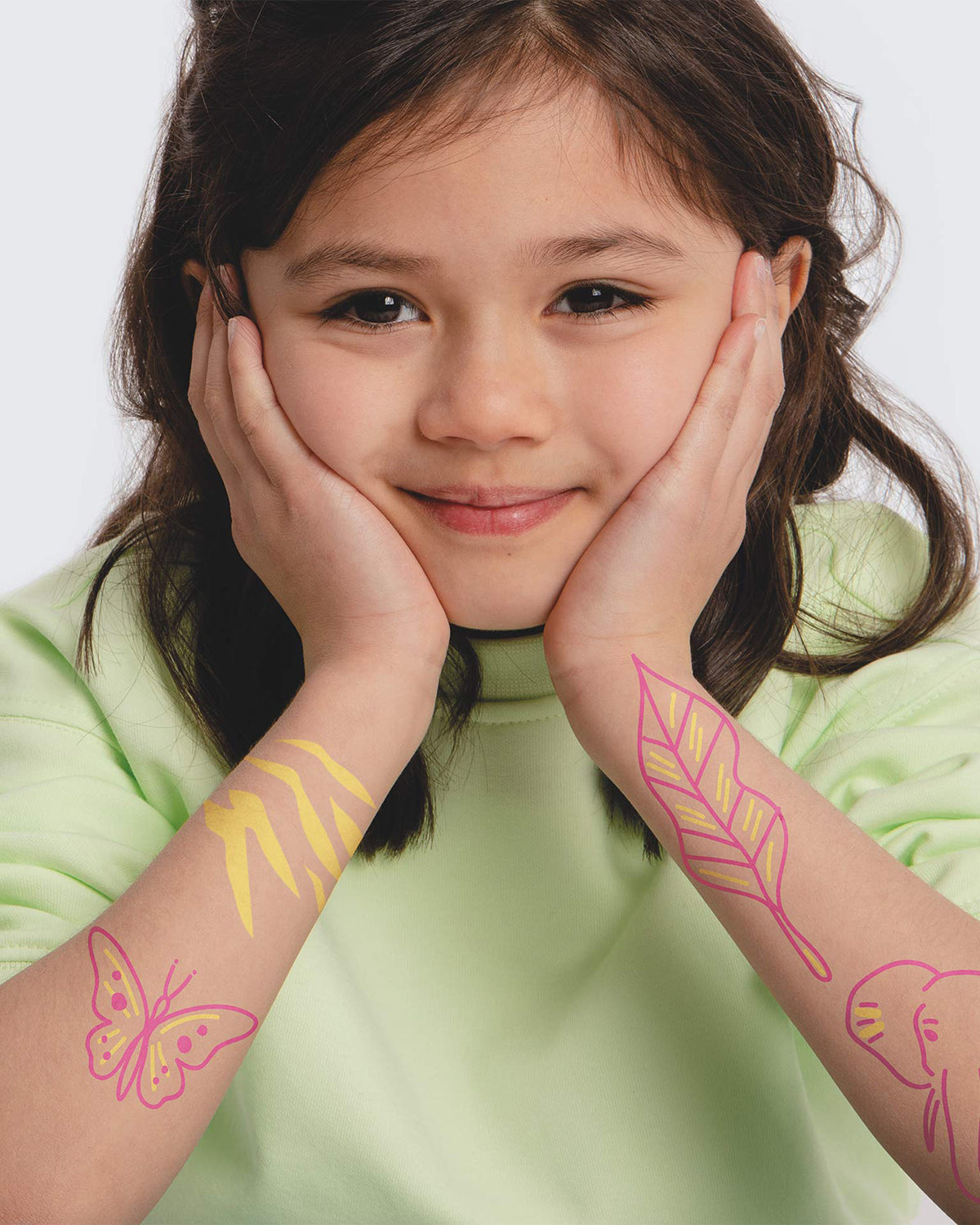 Nailmatic Tattoo Pen Set for Kids JUNGLE