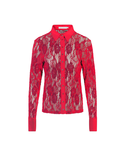 Women's Shirt LAUREAT Poppy Red Size 36