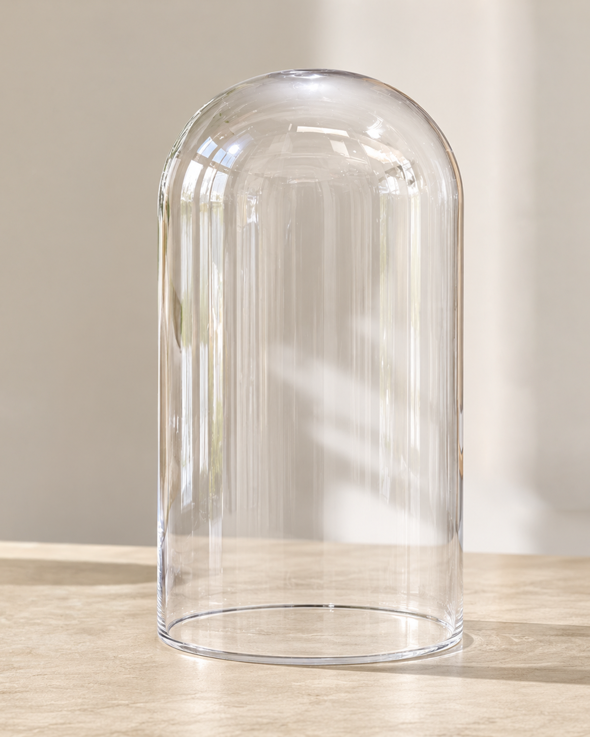 Display Crystal Bell with Base 4.0 diam. x 4.3  in