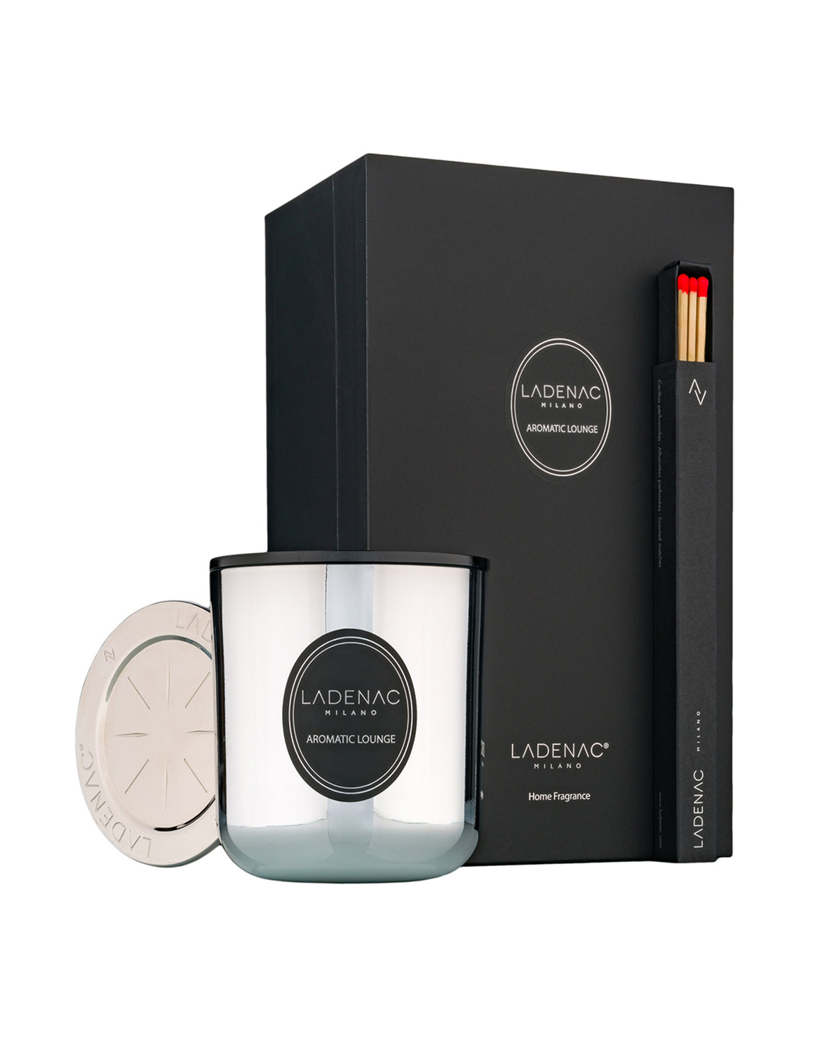 Candle in Jar URBAN SENSES 200gr Grey Aromatic Lounge 8.86 x 5.91 x 3.54 in