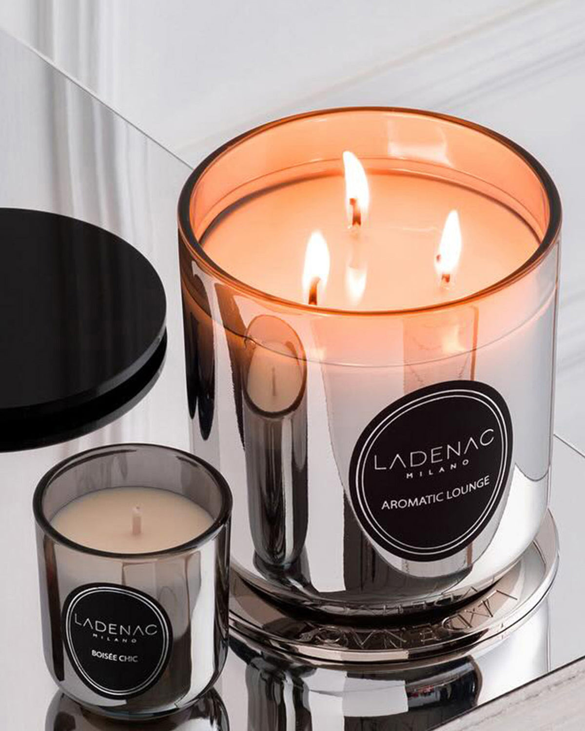 Candle in Jar URBAN SENSES 200gr Grey Aromatic Lounge 8.86 x 5.91 x 3.54 in