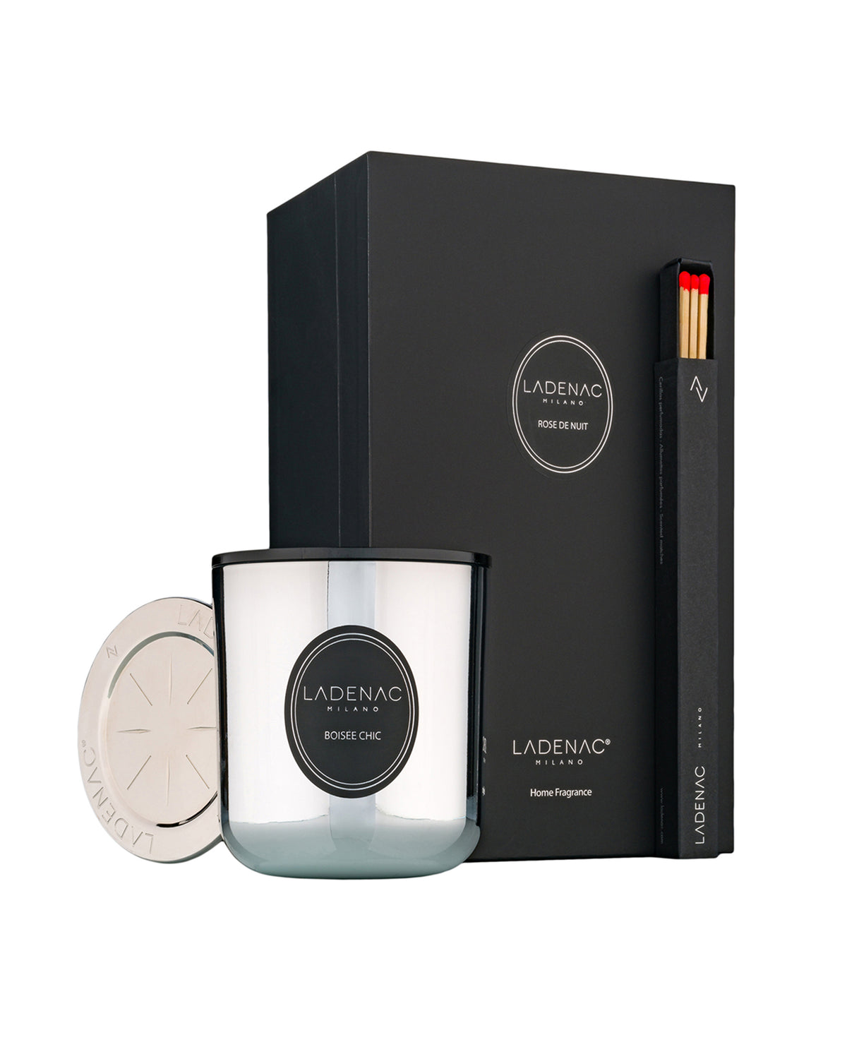 Candle in Jar URBAN SENSES 200gr Grey Boisee Chic 8.86 x 5.91 x 3.54 in