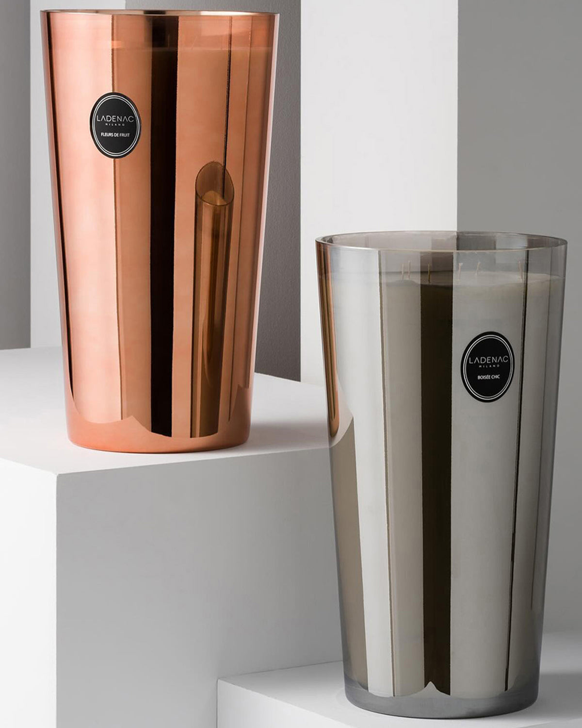 Candle in Jar URBAN SENSES 8500gr Grey Boisee Chic 9.45 x 9.25 x 19.69 in