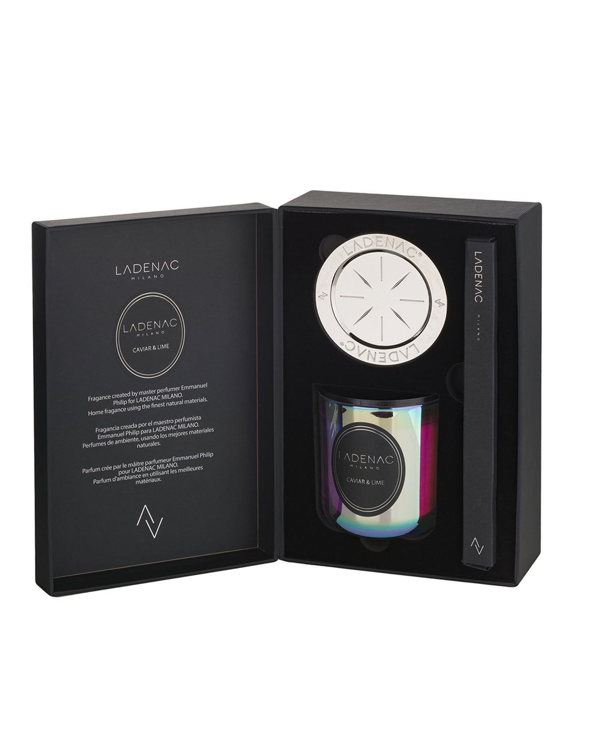 Candle in Jar URBAN SENSES 200gr Holographic Caviar Lime 8.86 x 5.91 x 3.54 in