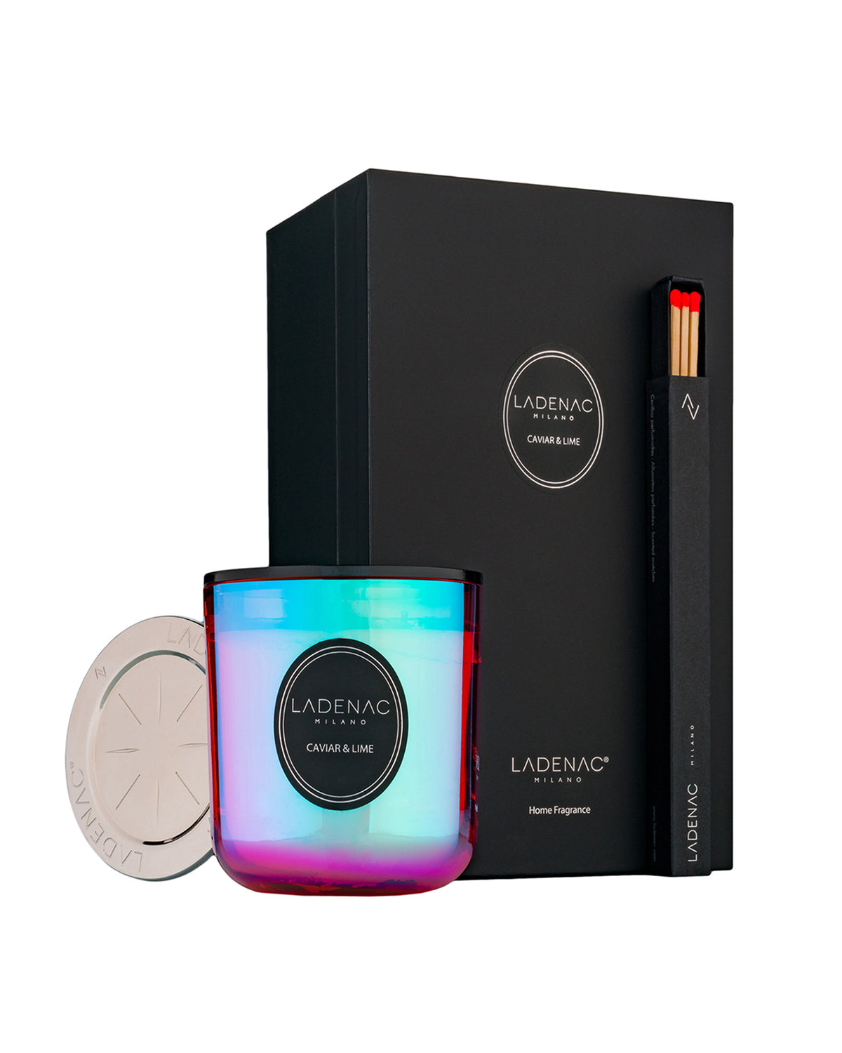 Candle in Jar URBAN SENSES 200gr Holographic Caviar Lime 8.86 x 5.91 x 3.54 in