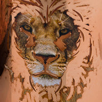Candle in Jar AFRICA LION 350gr
