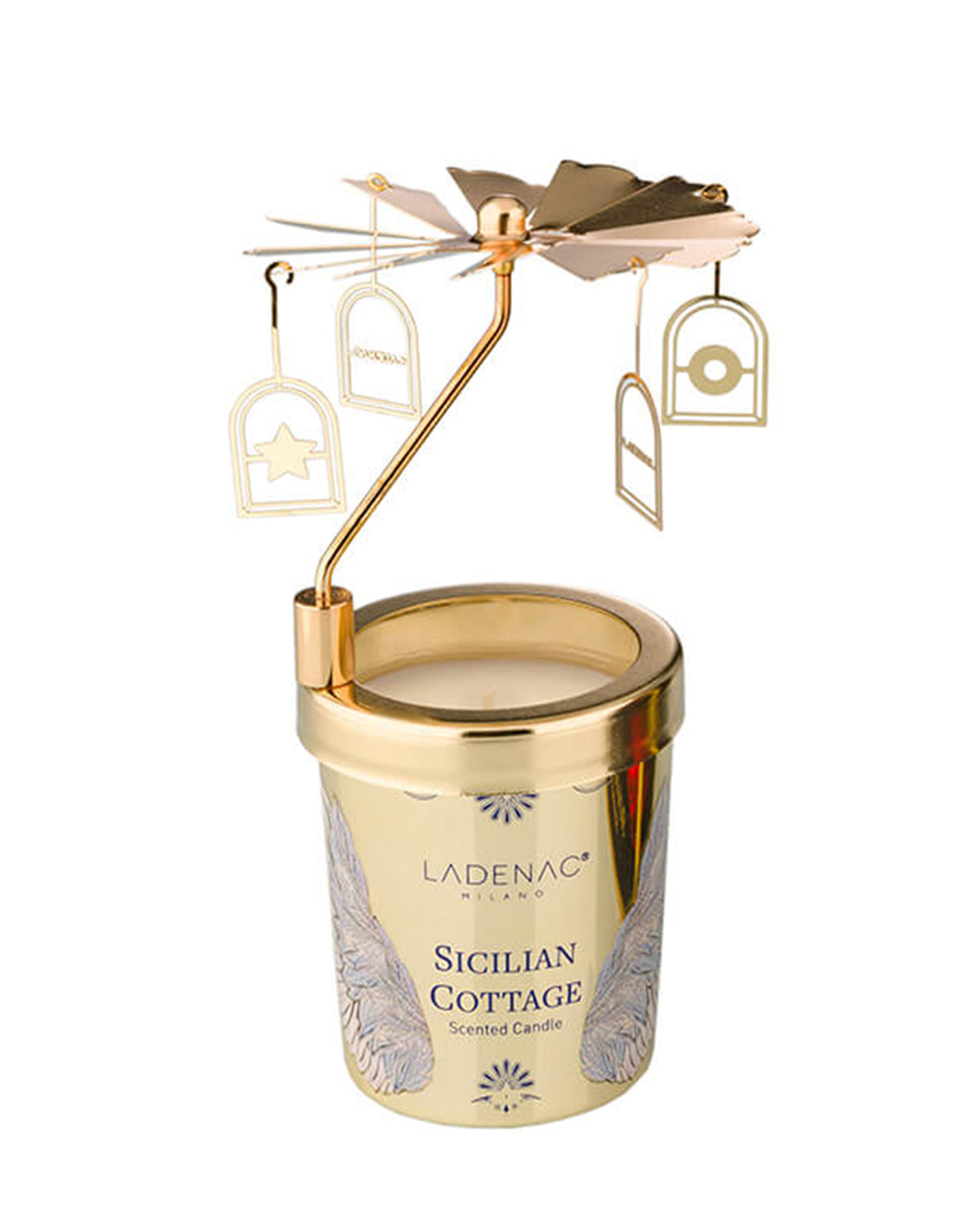 Candle in Jar SICILIAN COTTAGE 75gr with Carrousel 3.54 diam. x 3.94 in