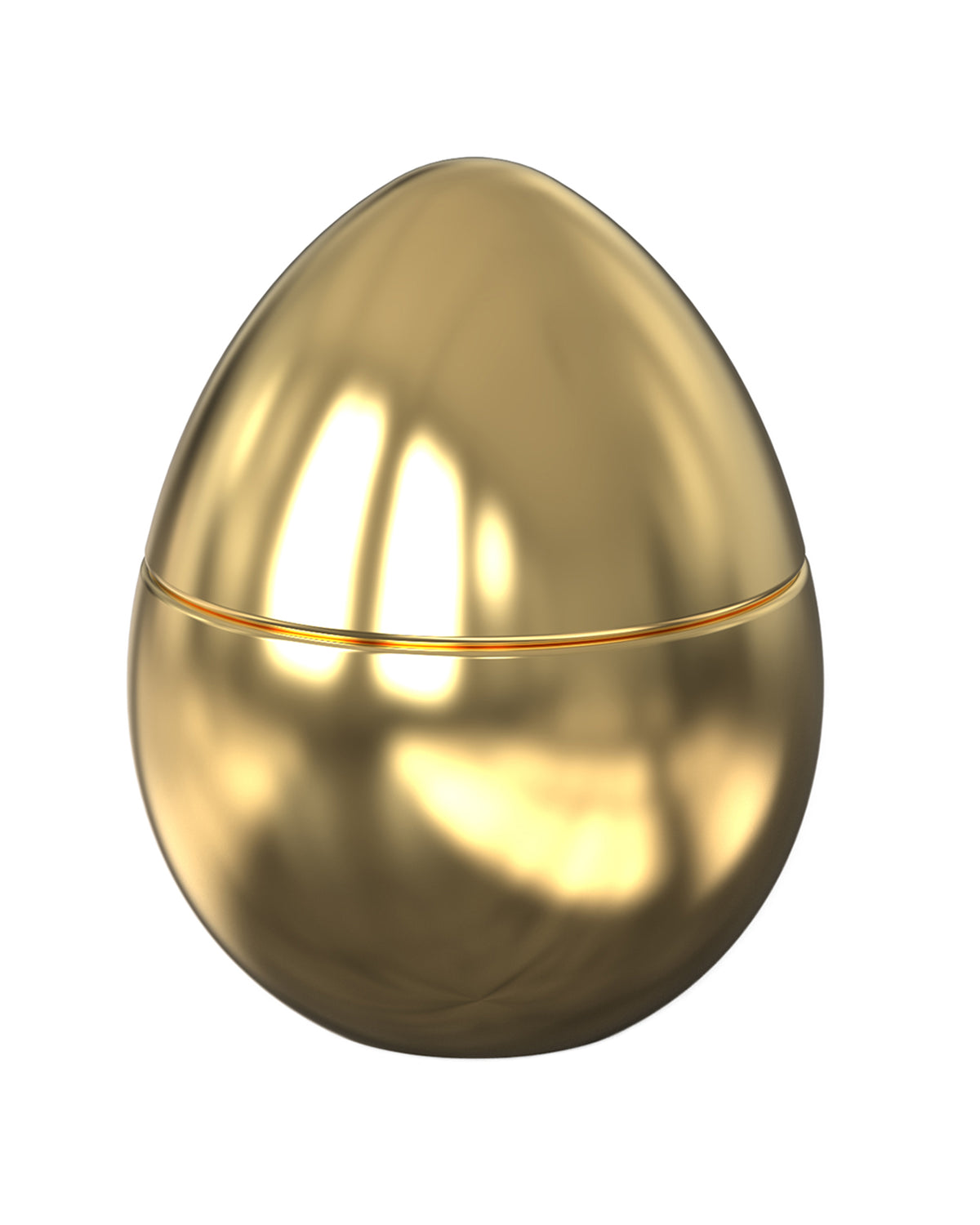 Candle in Ceramic Egg BOIS DE ROUSSIE GOLD 18gr Ceramic Gold