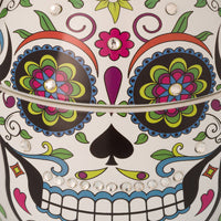 Candle in Ceramic SKULL 220gr White 4.72 diam. x 7.28 in