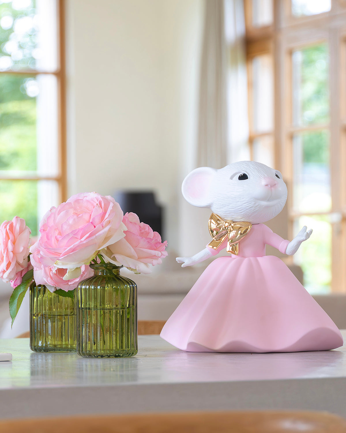 Claris The Mouse - Megan Hess - Pink & Gold - 8 in