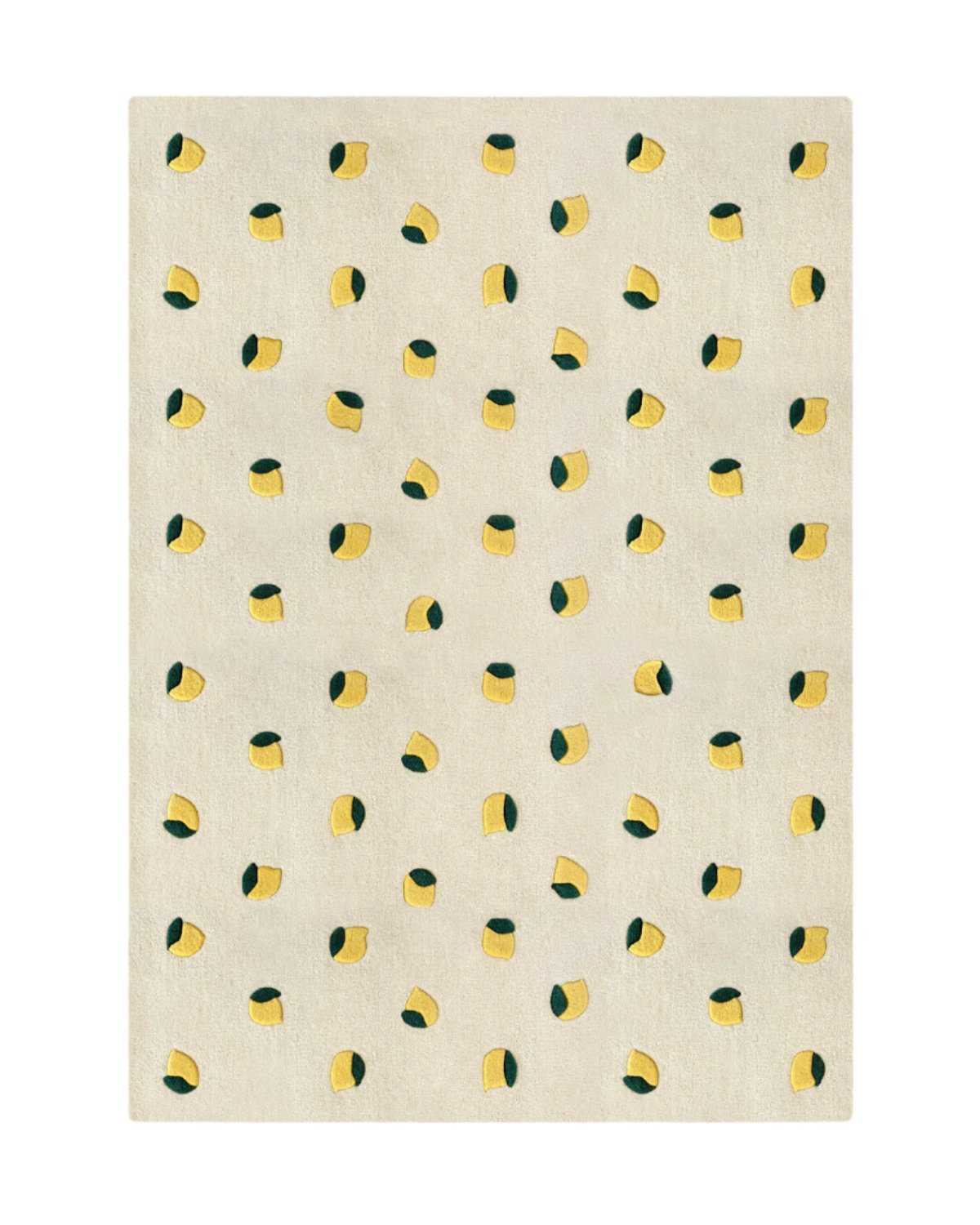 Maison Deux Rug LEMONS 5.6 x 7.9 ft