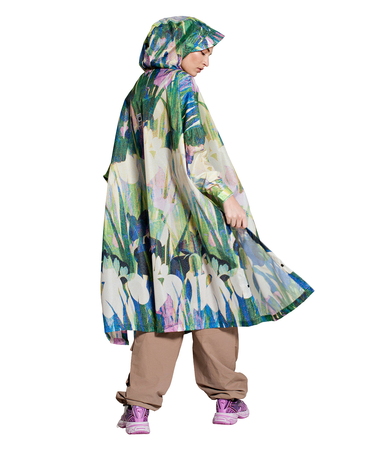 Rain Poncho Flora