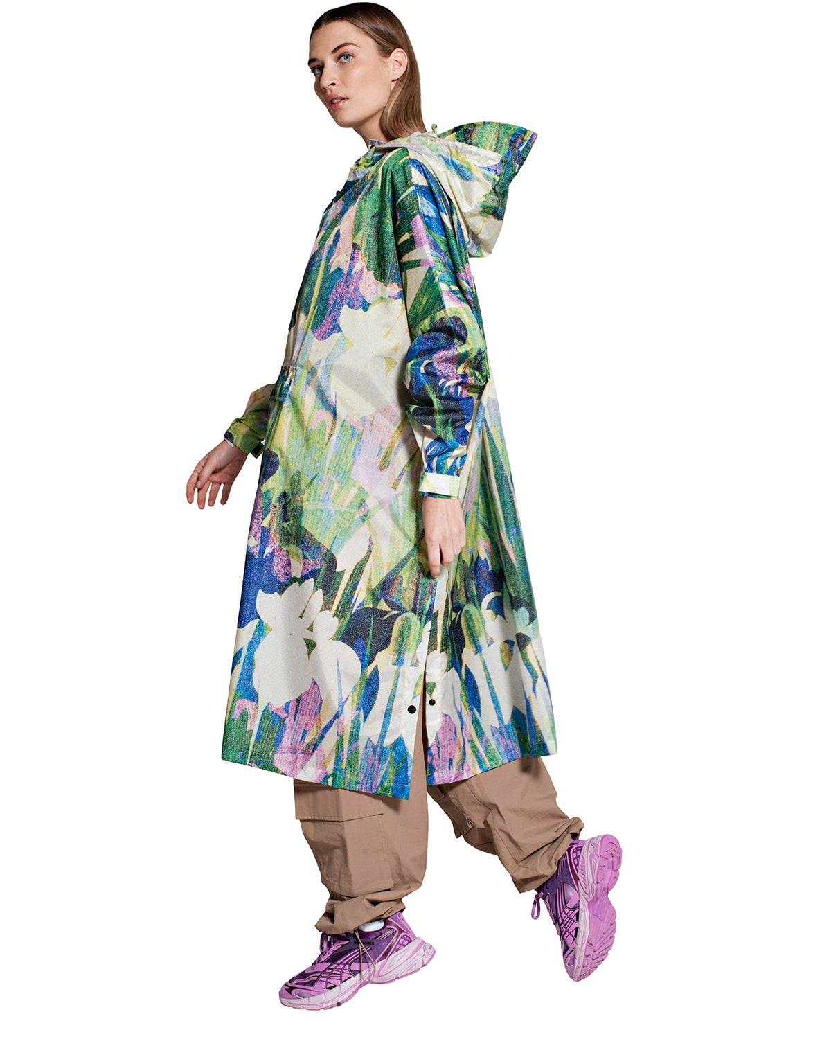 Rain Poncho Flora