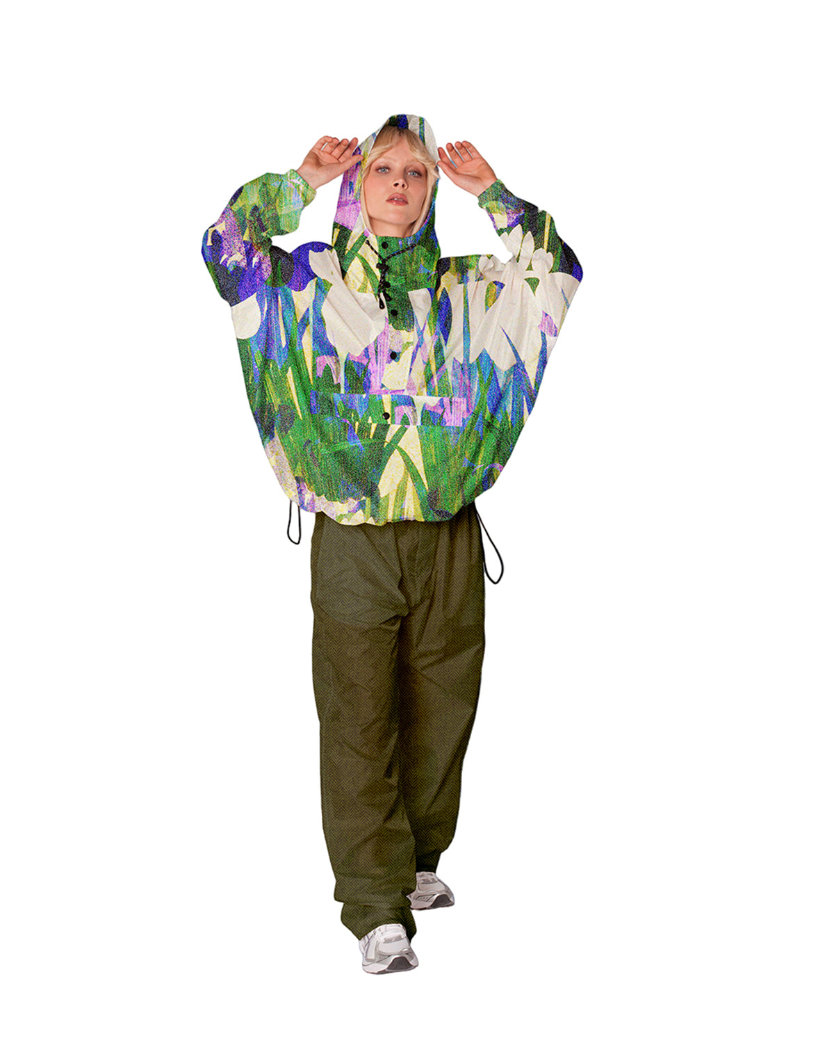 Rain Poncho Flora