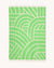 Maison Deux Blanket LINES Pink / Apple 4.25 x 6.5 ft