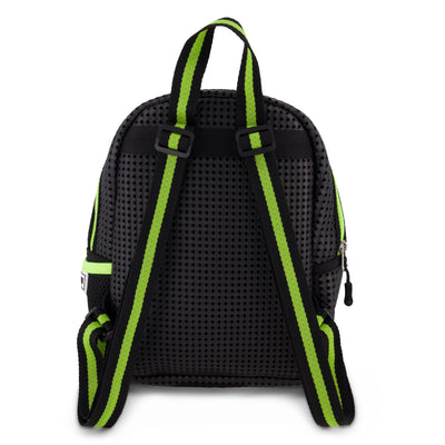 Little Starter Backpack Neon Lime with Nimix Rock-on Set