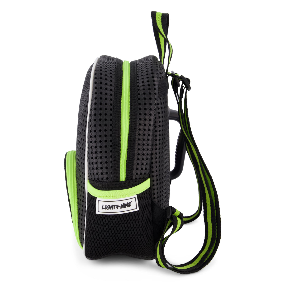 Little Starter Backpack Neon Lime with Nimix Rock-on Set